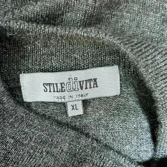 Stile di Vita Mock Turtleneck Pullover Sweater - Picture 5 of 9